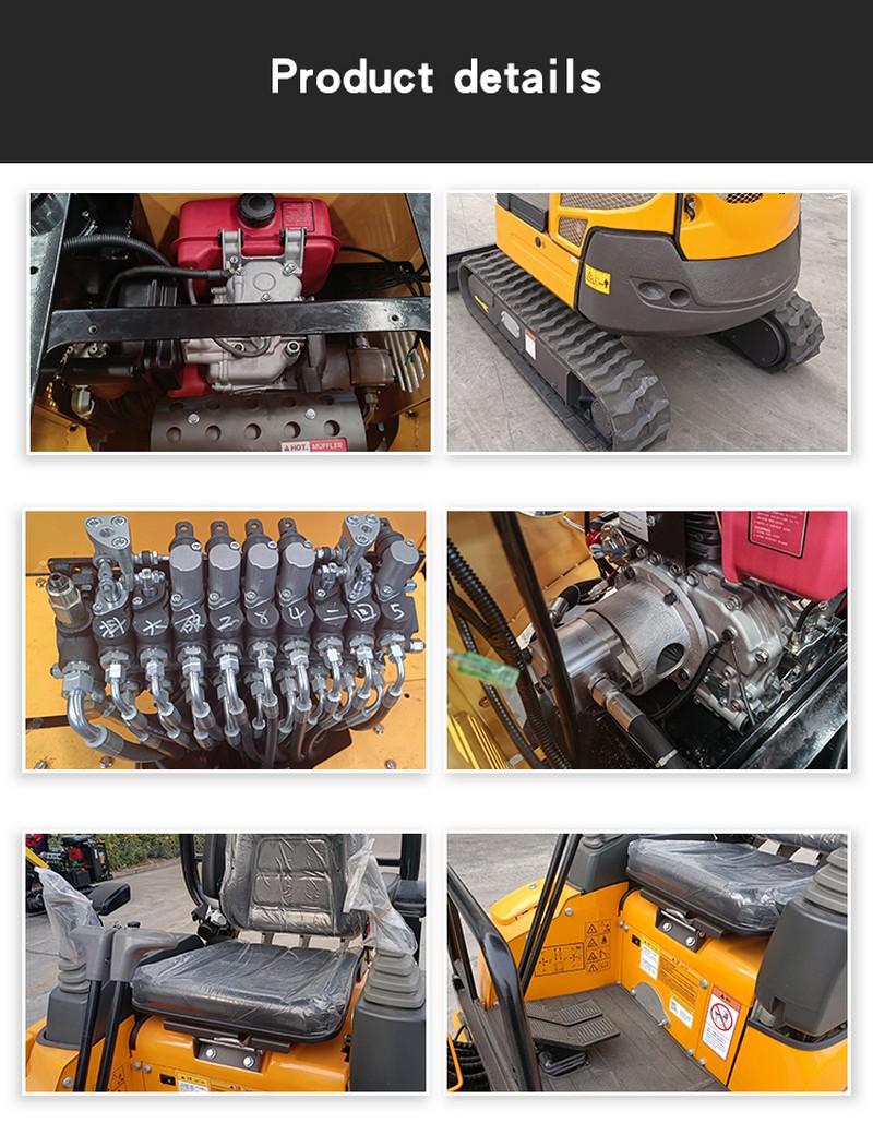 kv12 lithium battery mini excavator 8